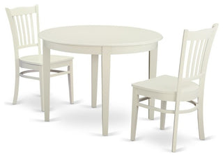 3-Piece Dinette Table Set For 2, Kitchen Table And 2 Dining Chairs