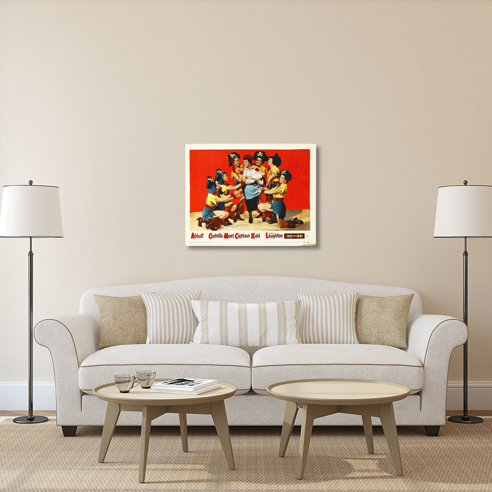 Abbott and Costello, Meet Captain Kidd, 01, 40x31