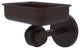 Satellite Orbit Two Wall Mount Soap Dish With Groovy Accents, Venetian Bronze