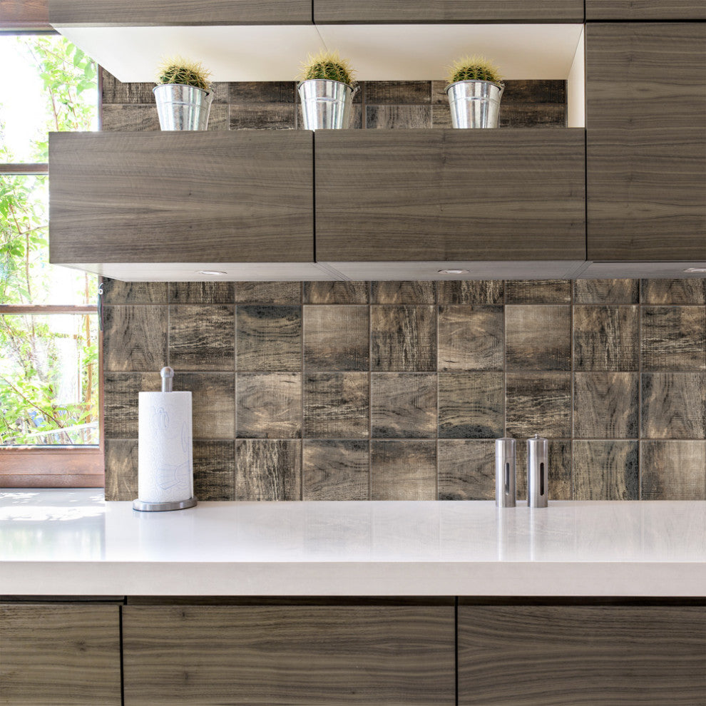 Sabina Timber Brown Porcelain Floor and Wall Tile