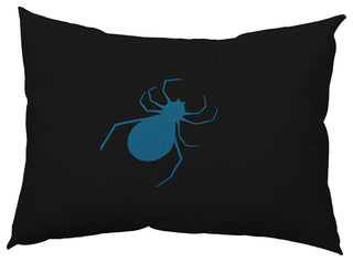 Halloween Spiders Accent Pillow, Unreal Teal, 14"x20"