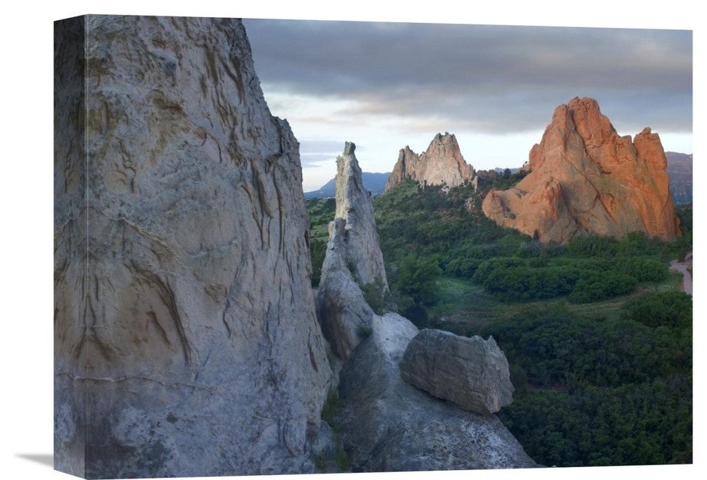 "Gray Rock And South Gateway Rock, Garden Of The Gods, Colorado" Artwork