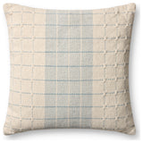 Loloi PLL0193 Blue / Natural 22'' x 22'' Cover WithDown