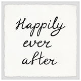 "Happily Ever After II" Framed Painting Print, 12x12
