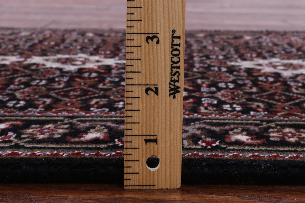2' 1" X 7' 7" Runner Persian Tabriz Wool & Silk Hand Knotted Rug - Q13042