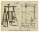 "Tiffany's Improved Tile Making Machine" Paper Print by Inventions, 18"x15"