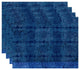 Patina Geometric Print Placemat, Set of 4, Blue