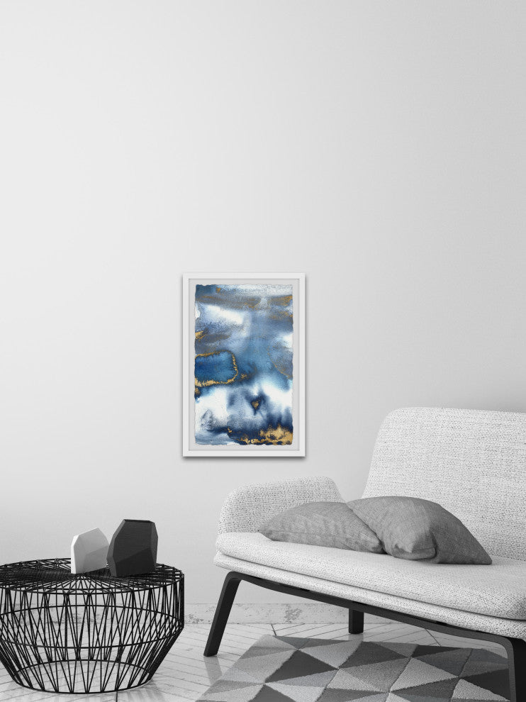 "Raging Forest" Framed Painting Print, 12x18