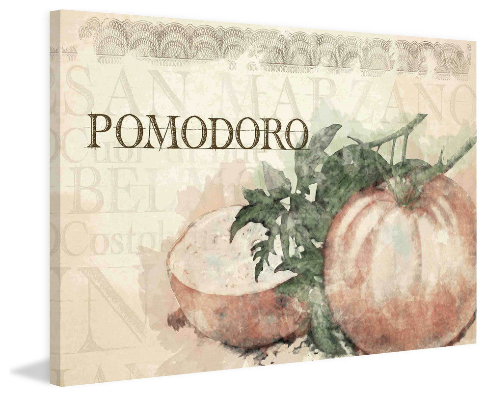 "Tomato 19130308" Painting Print on Canvas