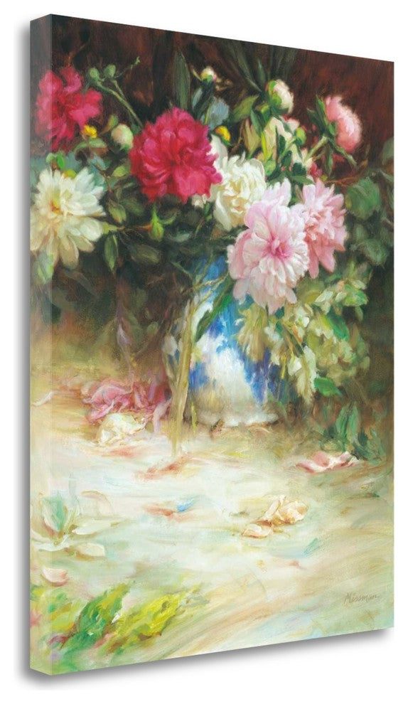 "Vintage Floral" By Mark Missman, Giclee Print on Gallery Wrap Canvas