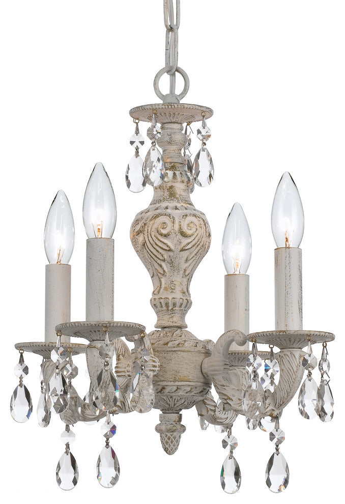 Crystorama Paris Market 4-Light Mini Chandelier