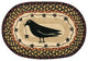 MCrow and Star Printed Oval Sample 10"x15"