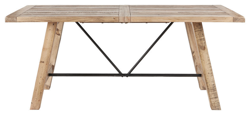 INK+IVY Sonoma Dining Bench, Natural, Natural, Dining Table
