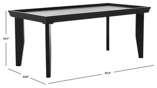 Safavieh Naios Coffee Table, Black