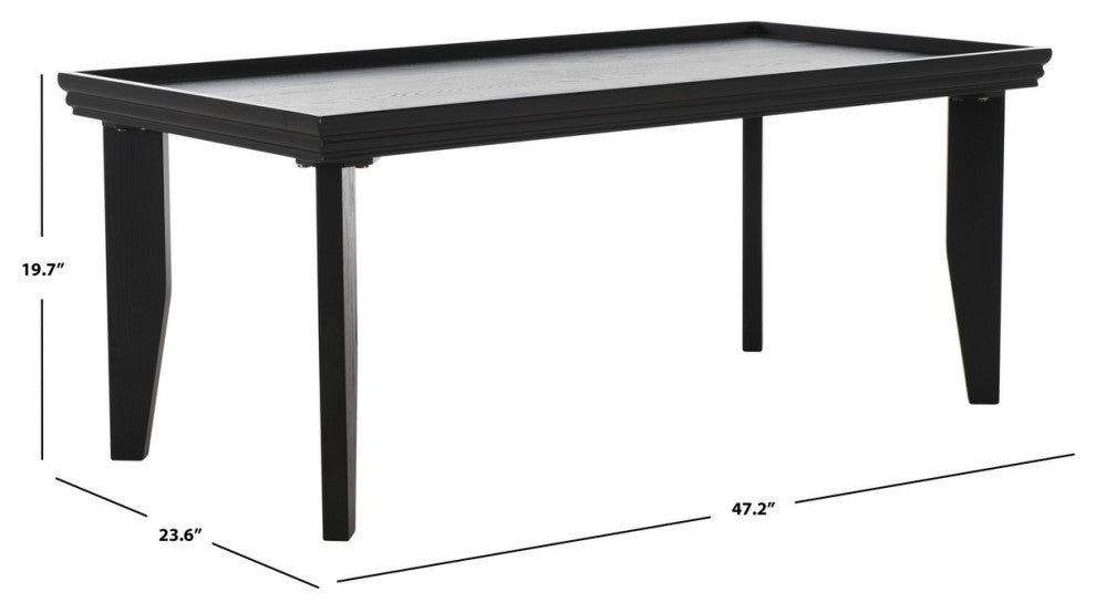 Safavieh Naios Coffee Table, Black