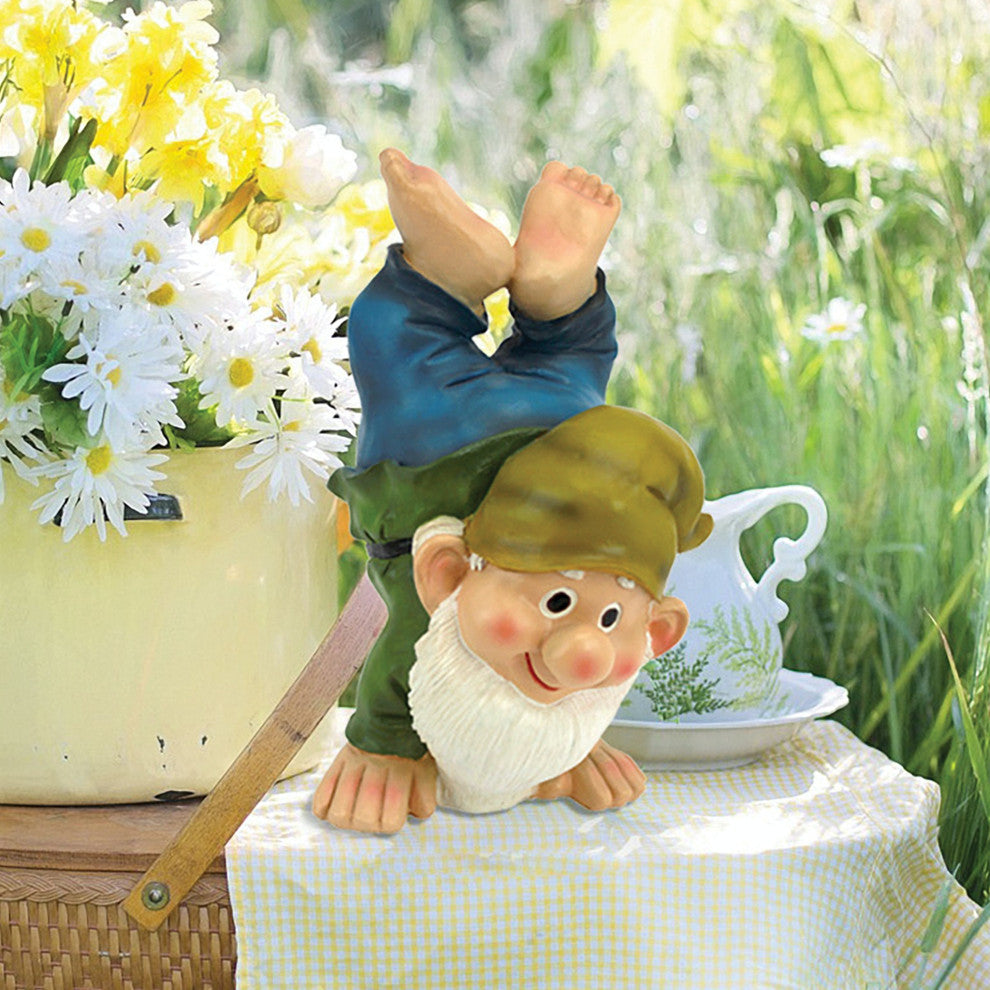 Handstand Henry the Garden Gnome Statue