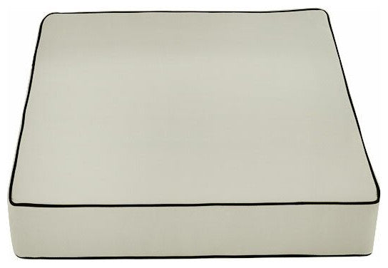 S1 24"x24"x5" Deep Seat Cushion Back Rest Pillow Outdoor Love Sofa AD015