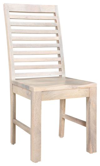 Camilla Solid Wood Dining Chair, Set of 2, Soft White