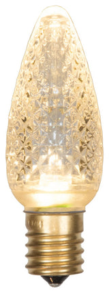 C9 Faceted Led Sun Warm White Bulb 25/Bx