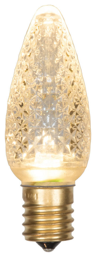 C9 Faceted Led Sun Warm White Bulb 25/Bx