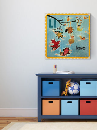 "Leaves" Painting Print on Canvas by Curtis