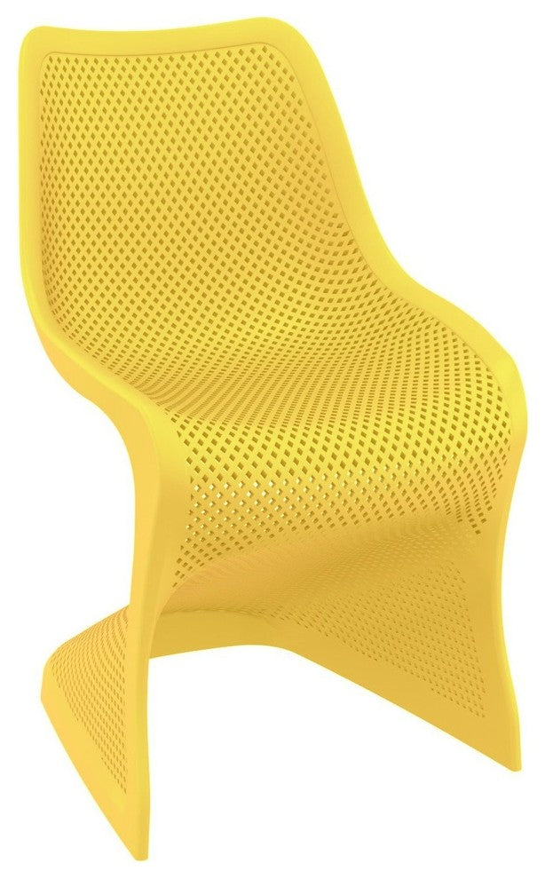 Compamia Bloom Outdoor Dining Chairs, Set of 2, Yellow