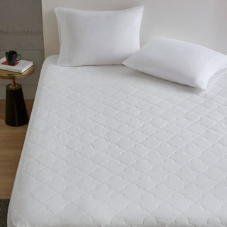 Sleep Philosophy Percale Double Insertion Filled Mattress Pad