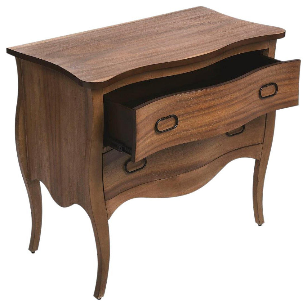 Rochelle 2-Drawer Mango Wood Chest