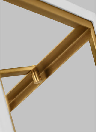 Curt Small Lantern, Matte White