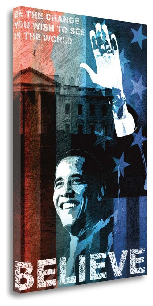 "Believe" By Keith Mallett, Giclee Print on Gallery Wrap Canvas, Ready to Hang