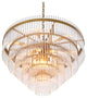 Cascading Glass Rods Chandelier | Eichholtz East