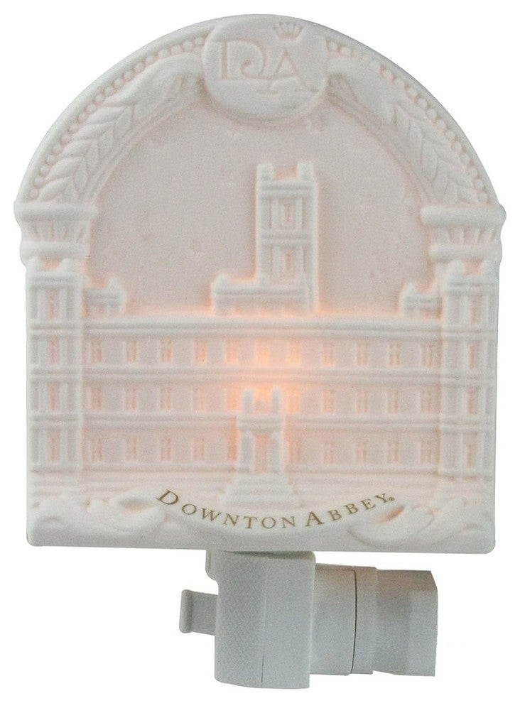 Arched Downton Abbey Highclere Castle Bisque Night Light