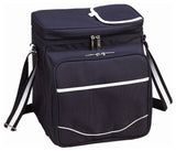 Thermal Shield Picnic Cooler, Navy/White