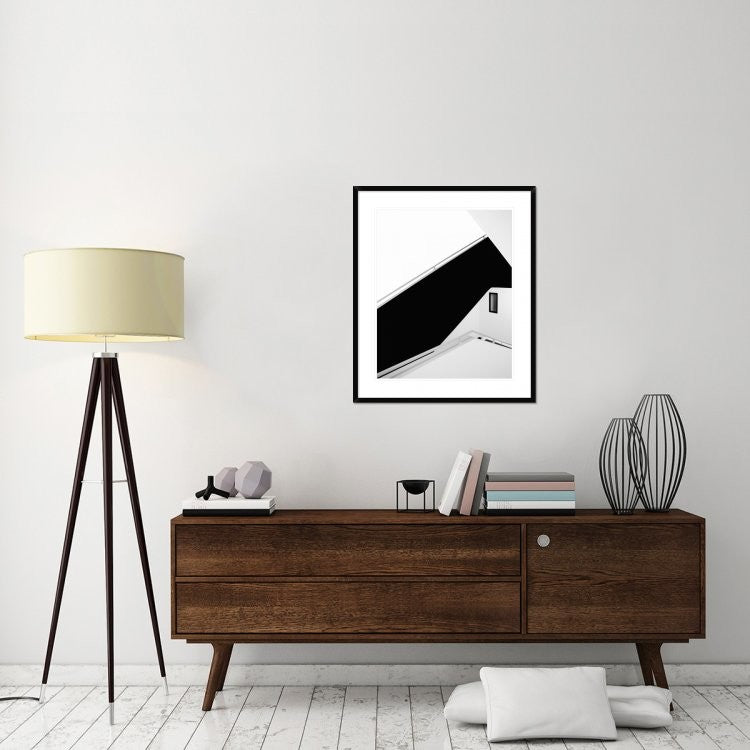 "Stairs" Framed Digital Print by Olavo Azevedo, 30x36"