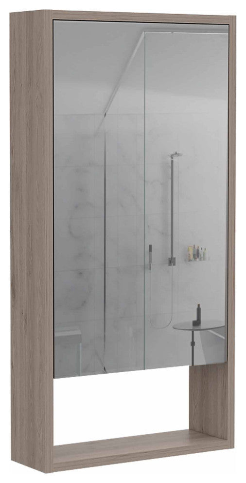 Modesto Medicine Cabinet, Light Gray