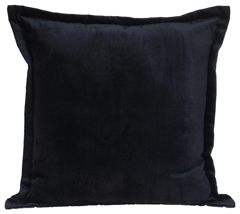 Parkland Collection Agneta Black Throw Pillow