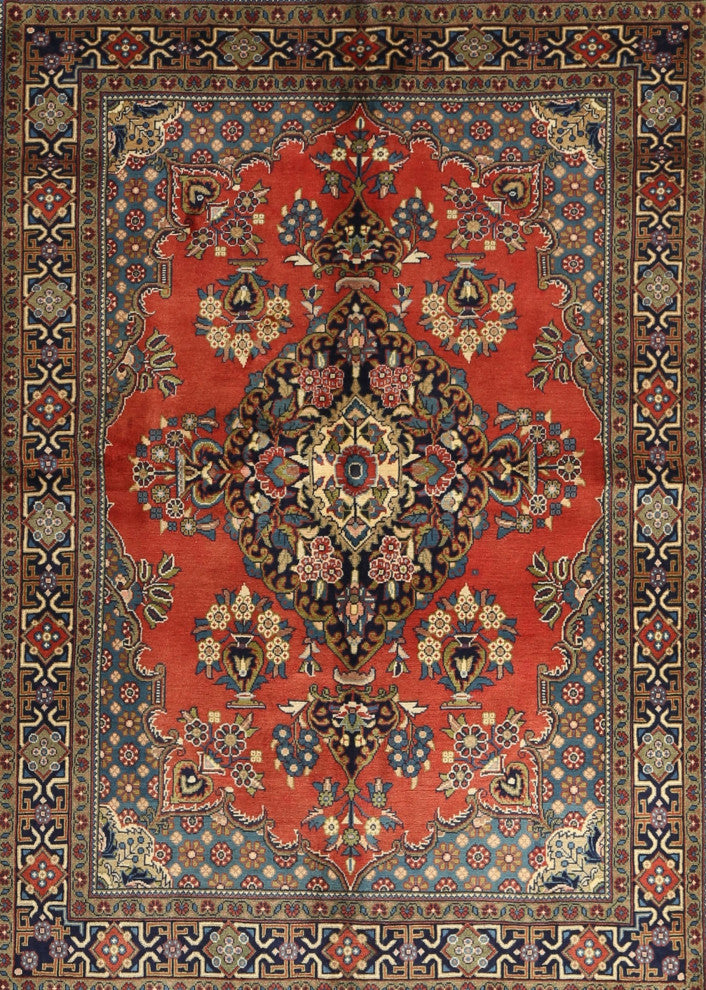 Ahgly Company Indoor Rectangle Traditional Area Rugs, 8' x 10'