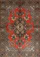 Ahgly Company Indoor Rectangle Traditional Area Rugs, 8' x 10'