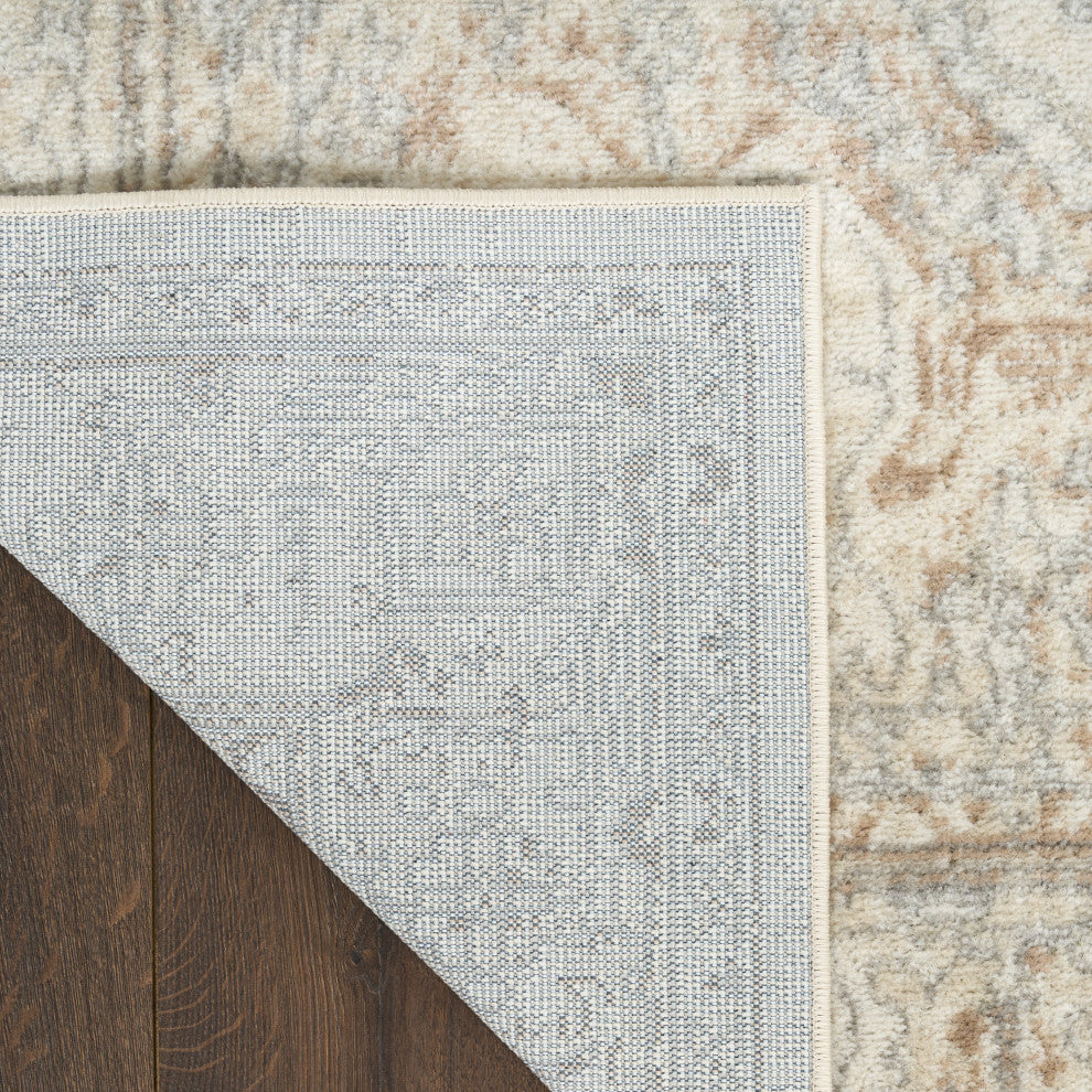 Nourison Quarry 3'9" x 5'9" Beige Vintage Indoor Rug
