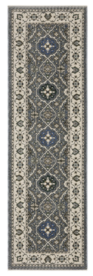 Oriental Weavers Hastings HA07H Floral Rug, Blue, 3'10"x5'5"