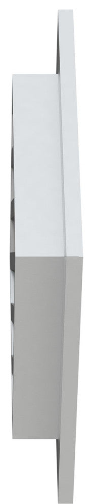 Diamond Gable Vent Functional, PVC Gable Vent With 1"x4" Flat Trim Frame