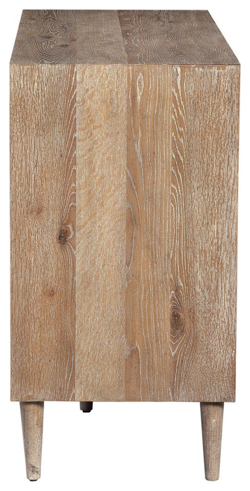 Uttermost Dani 4 Door White Cabinet 25084