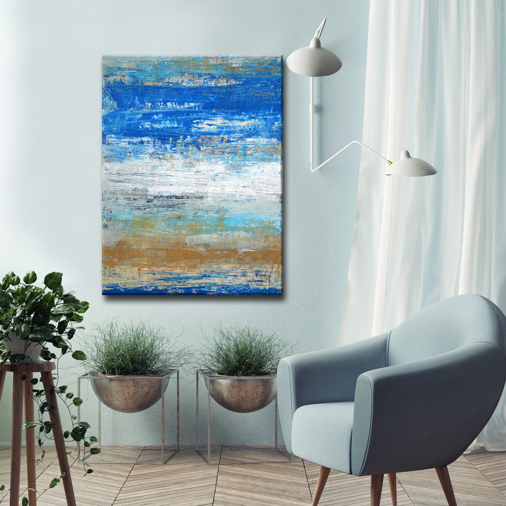 Ready2Hangart 'Mediterranean Coast' By Norman Wyatt, Jr. Canvas Art, 40" x30"