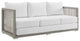 Maui 4 Piece Outdoor Patio Wicker Rattan Set, White