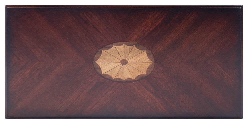 Butler Croydon Plantation Cherry Chairside Table, Dark Brown