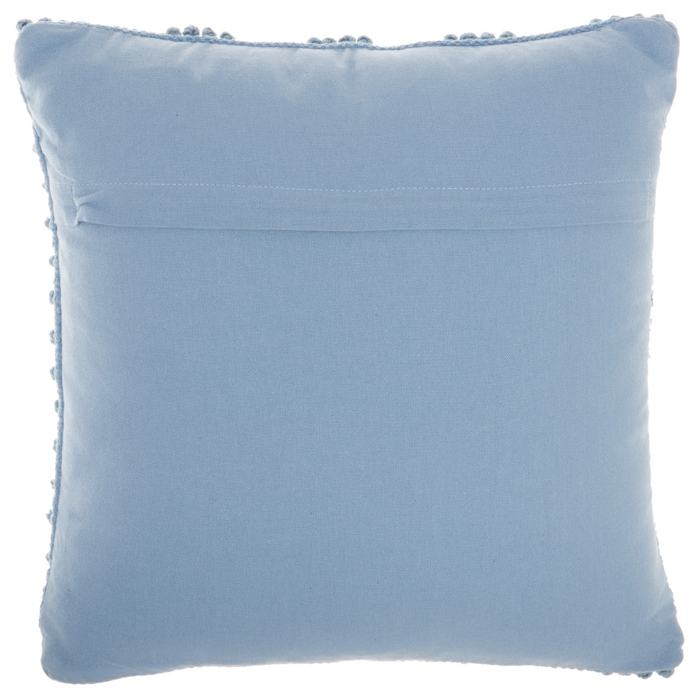 Mina Victory GC380 Throw Pillow, Ocean, 18"X18"