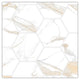 Calacatta Gold Polished 2" Hexagon Porcelain Mosaic