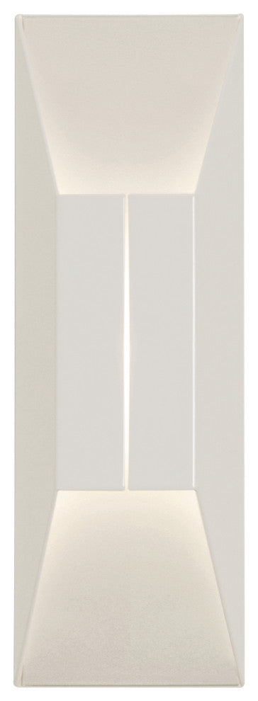 Summit LED Sconce, White/Silver, 120v