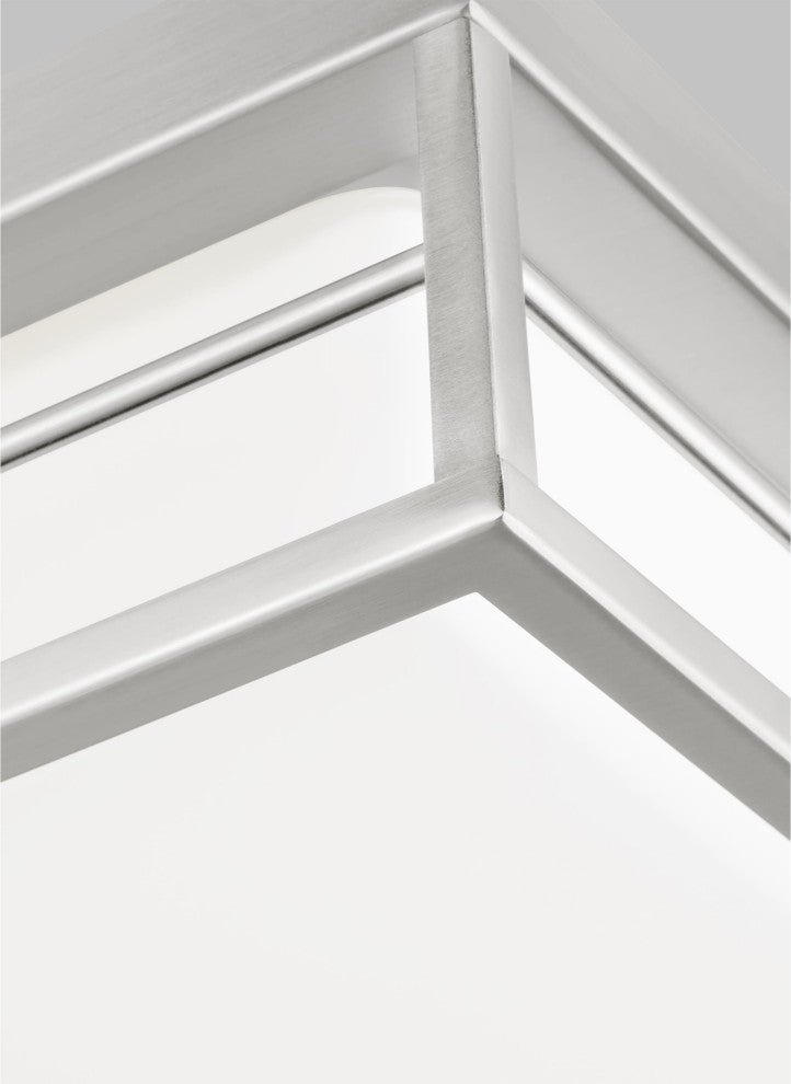 Dearborn Medium LED Ceiling Flush Mount, Brushed Nickel