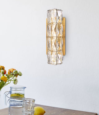 Elegant Lighting 3501W12 Valetta 12"W LED Bath Bar - Gold